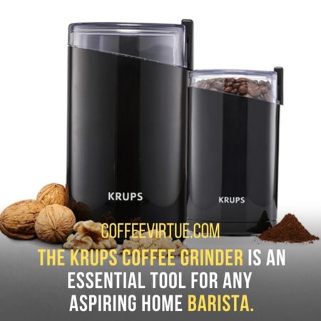 How To Use Krups Coffee Grinder 1