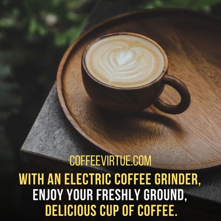 beans - electric coffee grinder 