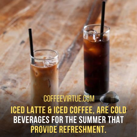 Iced Latte Vs. Iced Coffee